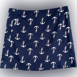 J. Crew Nautical Anchor Mini Skirt - Size 8